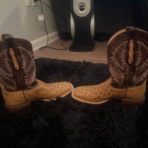 Tony Lama Ostrich Boots - Picture 6 of 8